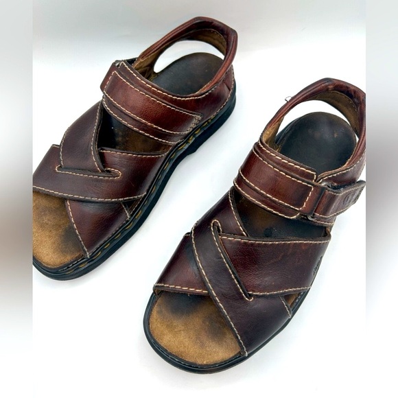 RARE Vintage Dr. Martens Sandals 9076 Mens 11 Women’s 12 Fisherman Chunky MIE - Picture 3 of 16